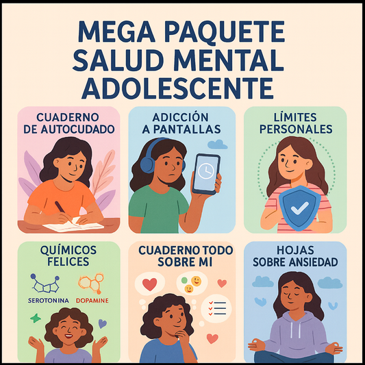 MEGA PAQUETE SALUD MENTAL ADOLESCENTE